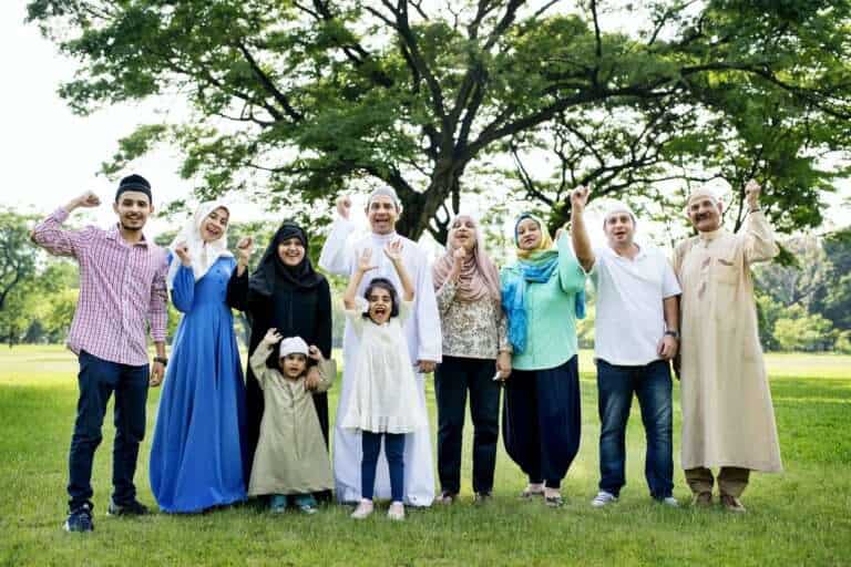 a-happy-large-muslim-family
